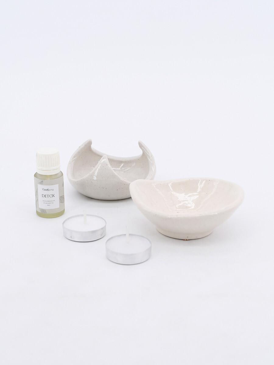 SET DE AROMA TERAPIA - BLANCO 