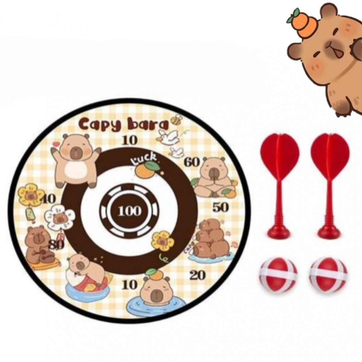 Juego de Tiro al Blanco Capybara 