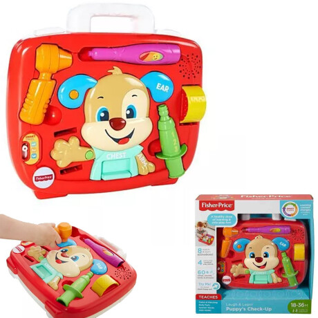 Botiquin Perrito Medico Fisher Price con Luz y Frases 001