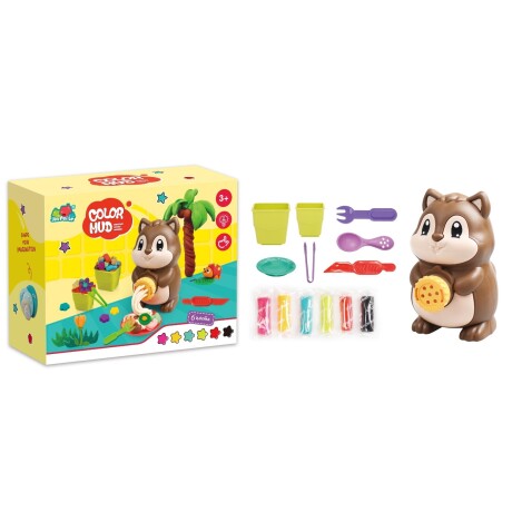 Juego masas para moldear - Ardilla 144 001