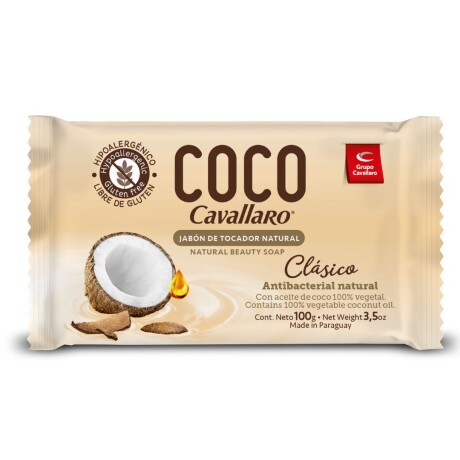 JABON DE TOCADOR COCO CLASICO CAVALLARO 100 GR 001