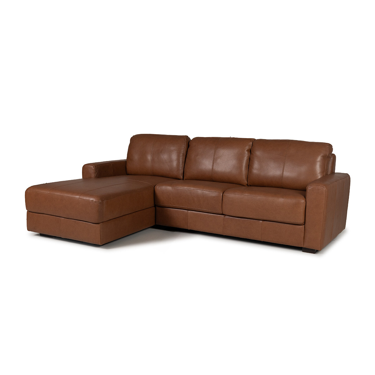 Rinconera Como - Cuero Advanced - 2 + Chaise izquierdo - Maverick Telha 