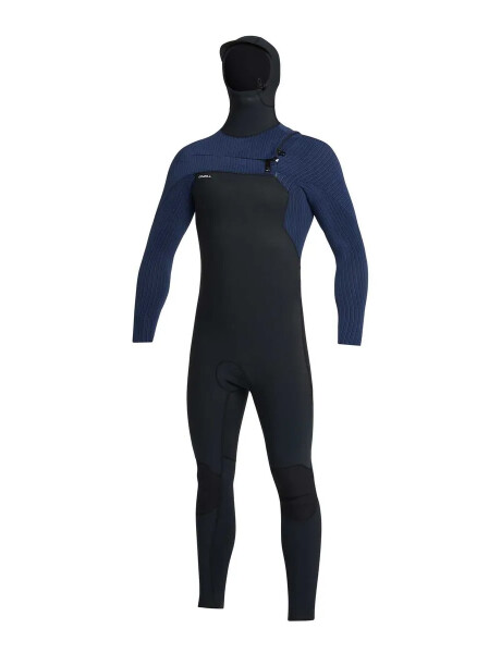 Hyperfreak 5/4+ mm - Chest Zip Navy