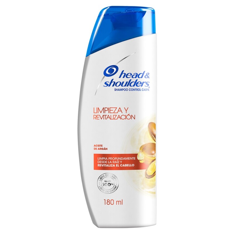 Shampoo Head & Shoulders Argán 180 Ml. Shampoo Head & Shoulders Argán 180 Ml.