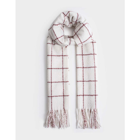 Bufandas Blanco Crudo