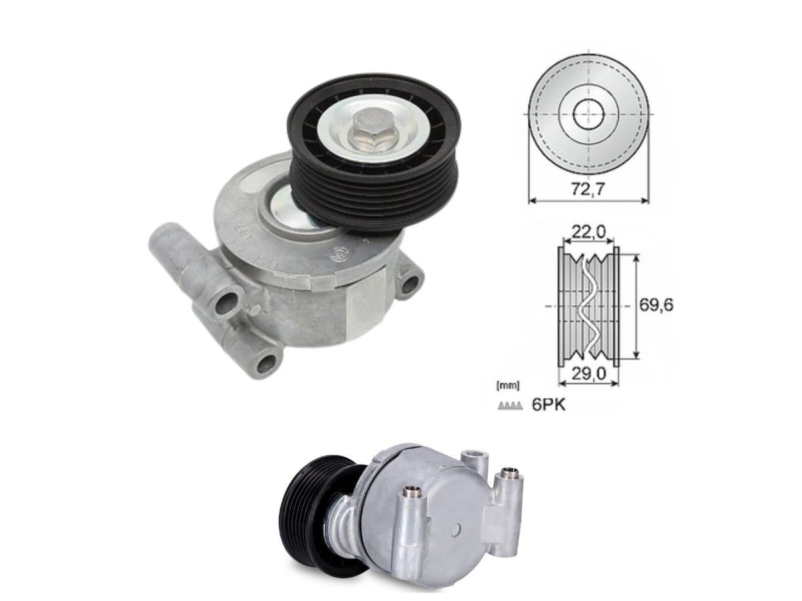 Tensor De La Correa Ford Focus 14-25 