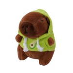 PELUCHE DE CAPIBARA CON CAPUCHA • 12cm PELUCHE DE CAPIBARA CON CAPUCHA • 12cm