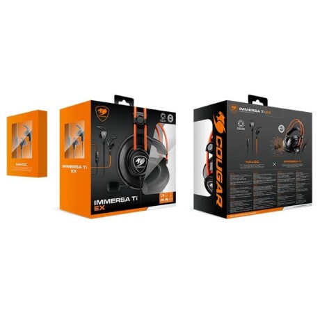 Combo Auriculares Immersa Ti Ex Stereo y Havoc 3.5mm Combo Auriculares Immersa Ti Ex Stereo y Havoc 3.5mm