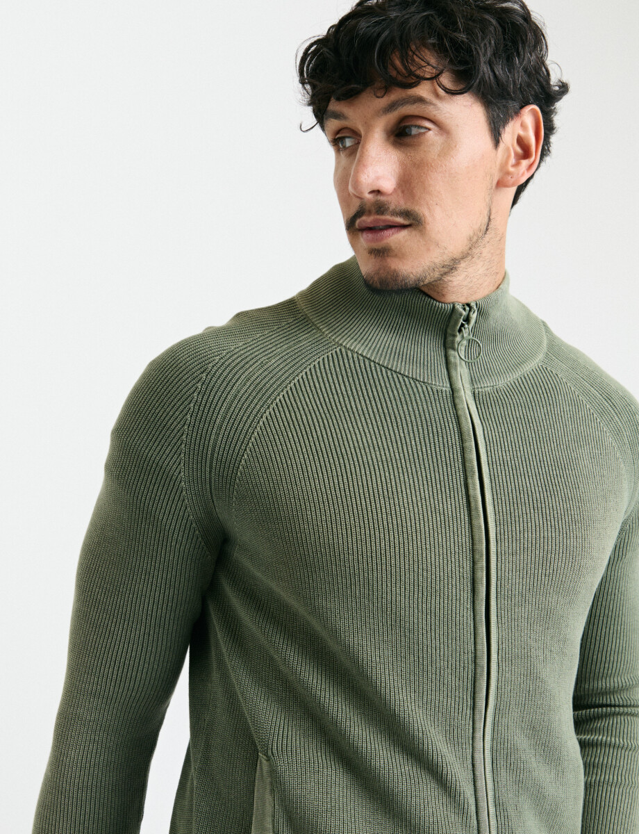 470658 CARDIGAN HARRY Verde