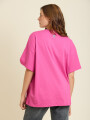T-SHIRT ZURIA RUSTY Fucsia