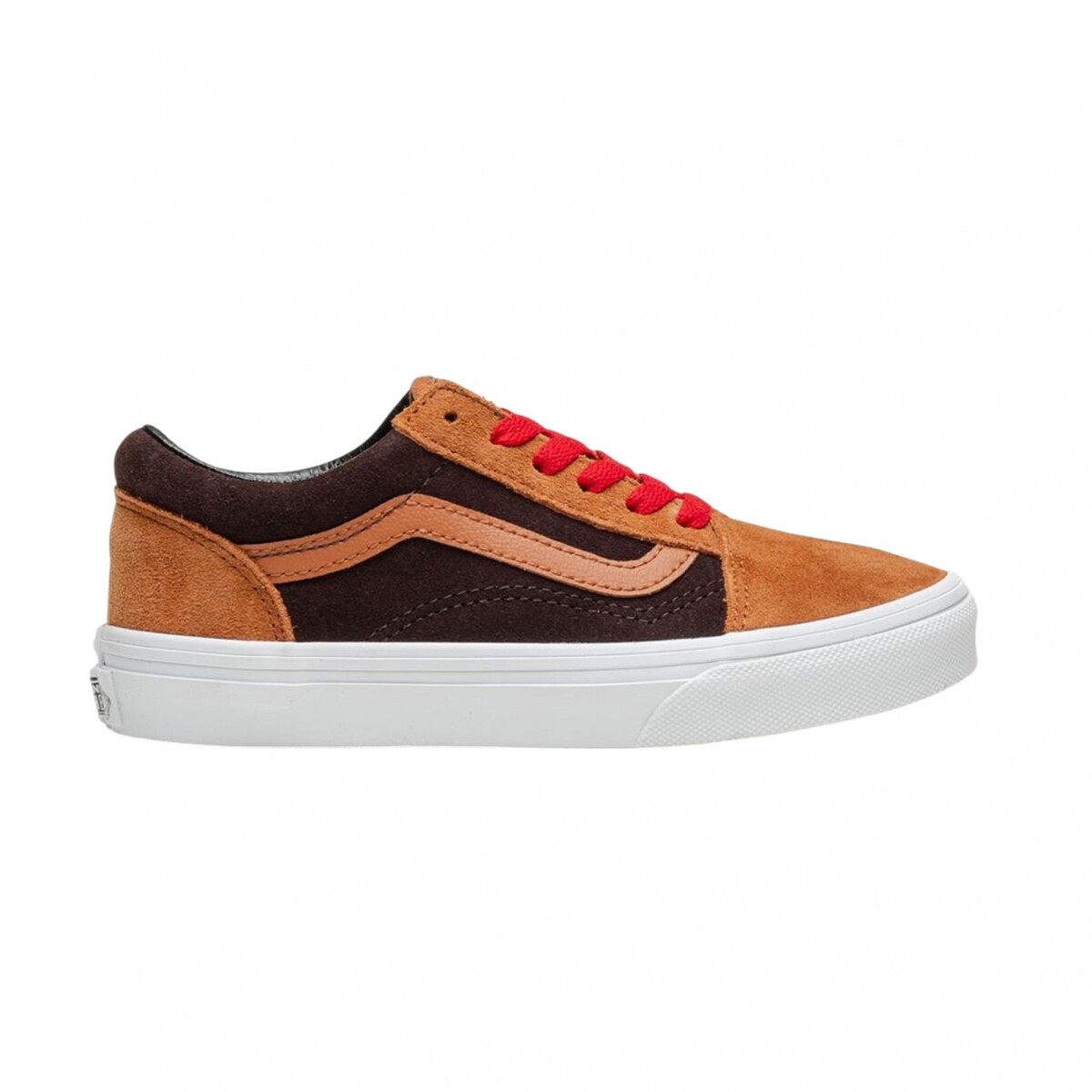 Championes Vans Old Skool - Orange & Brown 
