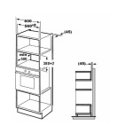 MICROONDAS DE EMPOTRAR FUTURA 20 LTS FUT-MWE20X acero inoxidable