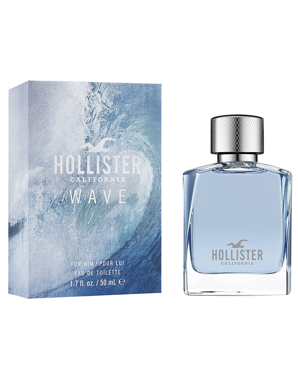 Perfume Hollister Wave for Him EDT 50ml Original 
