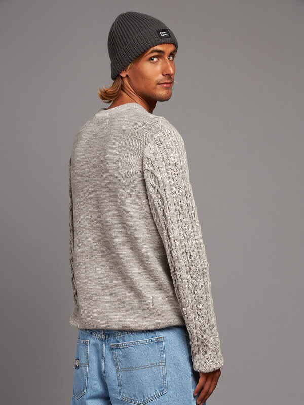 SWEATER LEIVA RUSTY Gris