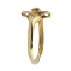 Anillo Stella de oro amarillo 18k con circonia Anillo Stella de oro amarillo 18k con circonia