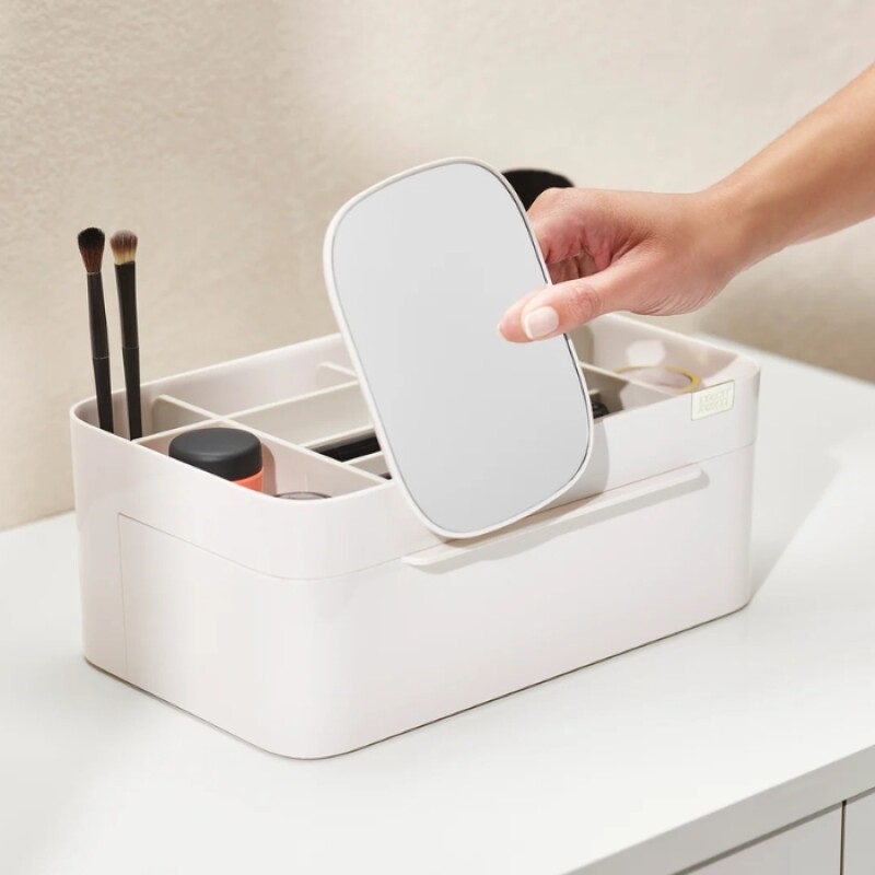 Organizador de Cosméticos Joseph con Espejo Removible Organizador de Cosméticos Joseph con Espejo Removible