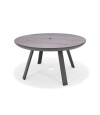 Mesa redonda de Patio Diametro 141cm Urbanite Gris