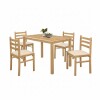 Juego de Comedor 4 sillas - New Starter Natural