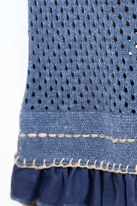 POLLERA GAROPABA Azul