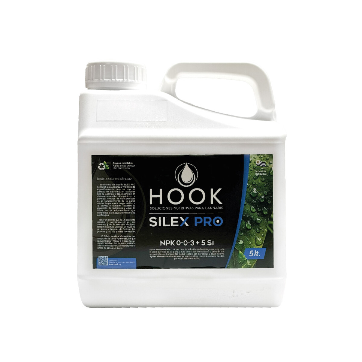 FERTILIZANTE HOOK SILEX PRO - 5L 