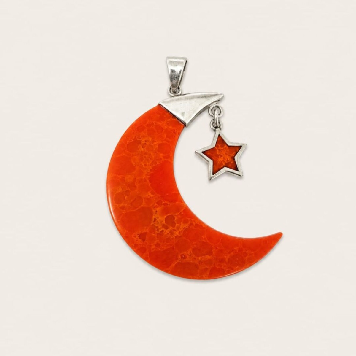 Dije Luna Coral - Coral 
