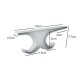 Set x2 soportes de techo doble BLANCO