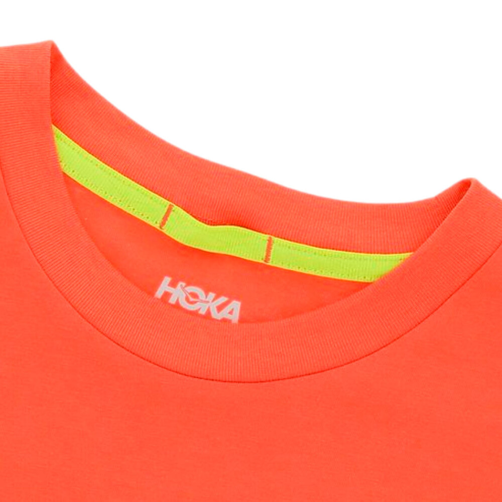 Hoka Remera manga corta Manifesto Gpx Tee Mujer - Naranja Naranja-Naranja