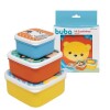 Set x3 tupper animales BUBA animales selva