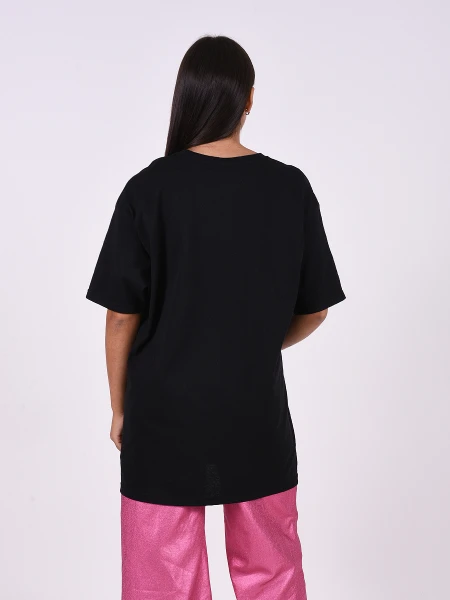 REMERA SPACE NEGRO