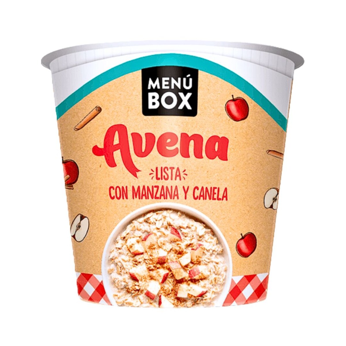 Avena c/manzana y canela Menú Box - 59 g 