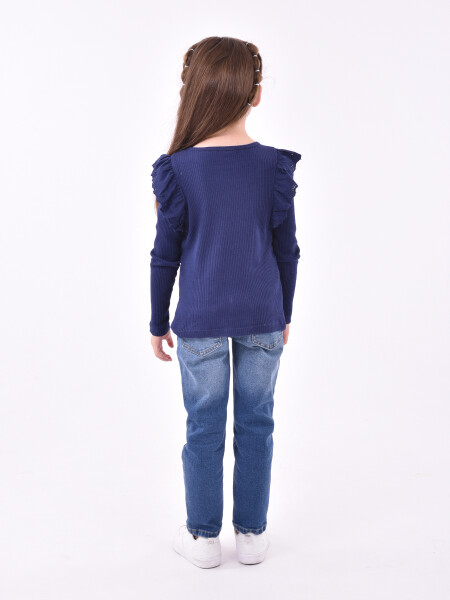 REMERA JACINTA AZUL OSCURO