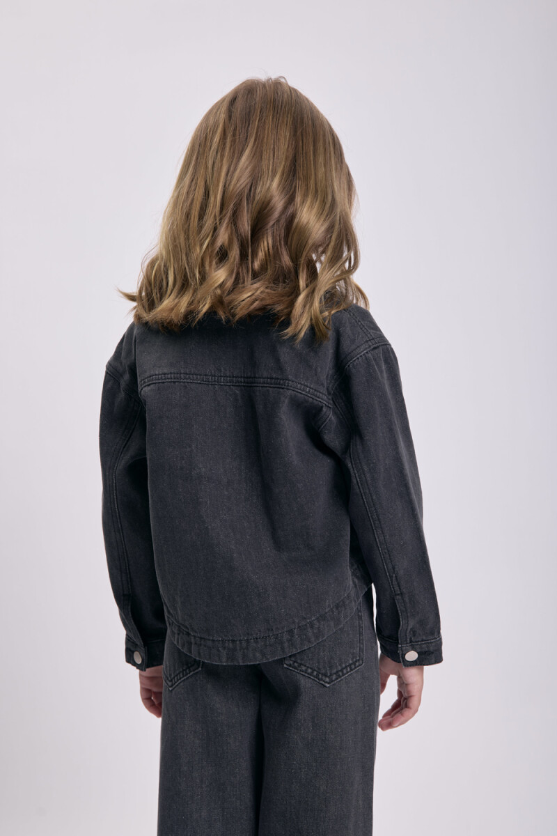 Sobrecamisa jean Gris