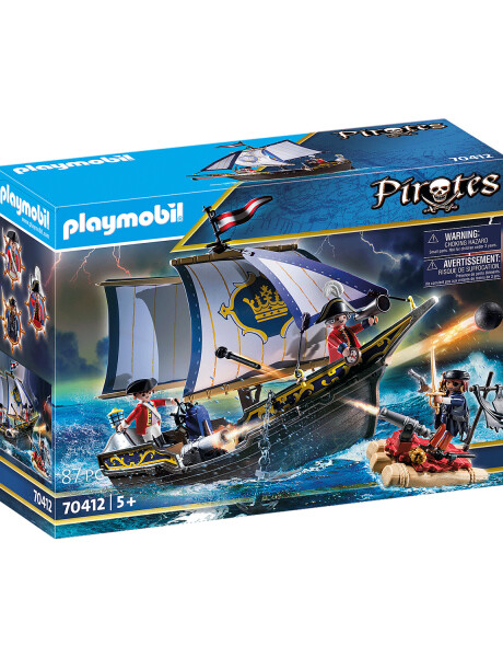Playmobil barco pirata 87 piezas Playmobil barco pirata 87 piezas