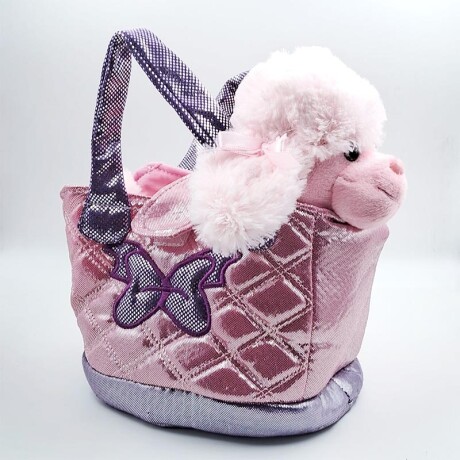 Phi Phi Toys Perrito de cartera Poodle Rosa
