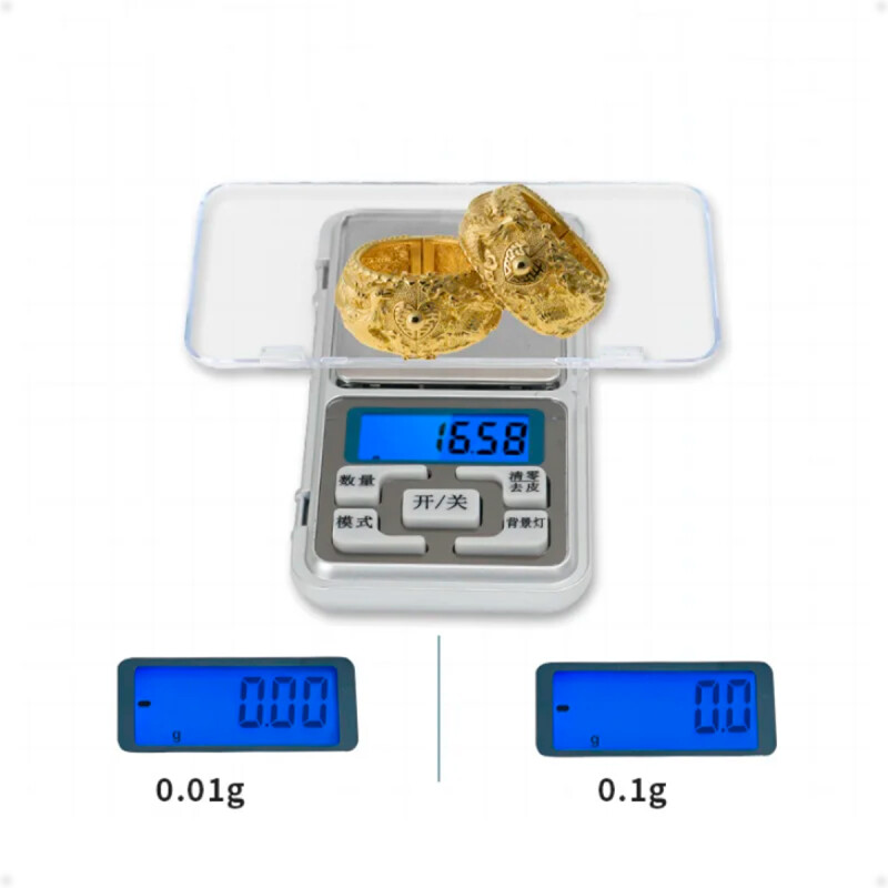 Balanza Digital de PrecisiÃ³n de Bolsillo de 0.1g a 200g Balanza Digital de PrecisiÃ³n de Bolsillo de 0.1g a 200g