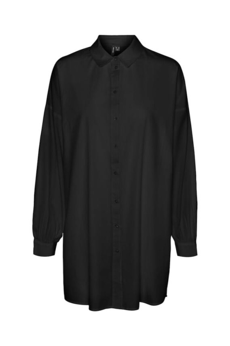 Camisa Bina Oversize - Black 