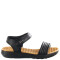 Sandalias de Mujer DIJEAN TORA con velcro Negro