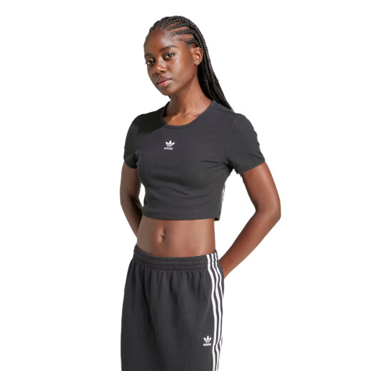 Remera Adidas Ess Rib - Negro Remera Adidas Ess Rib - Negro
