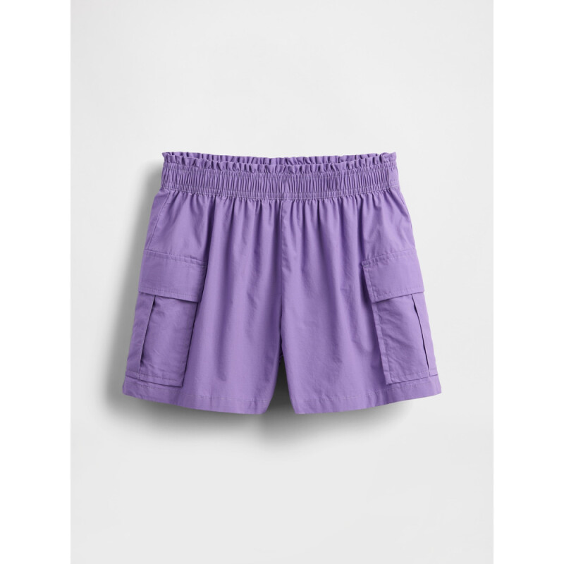 WOV PO UTILITY CARGO SHORT PURPLE LOGANBERRY