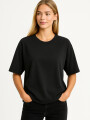 Remera Delifa Negro