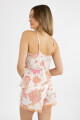 Pijama damask flower Rosado