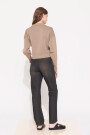JEANS STRAIGHT FADE BROWN Chocolate