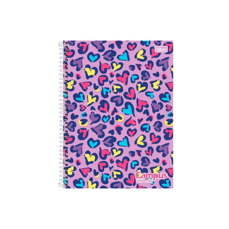 Cuadernola Fashion Tilibra Campus University Td Rayada Con Espiral 96 Hojas #CUADERNOLA FASHION TILIBRA CAMPUS UNIVERSITY TD RAYADA CON ESPIRAL 96 HOJAS