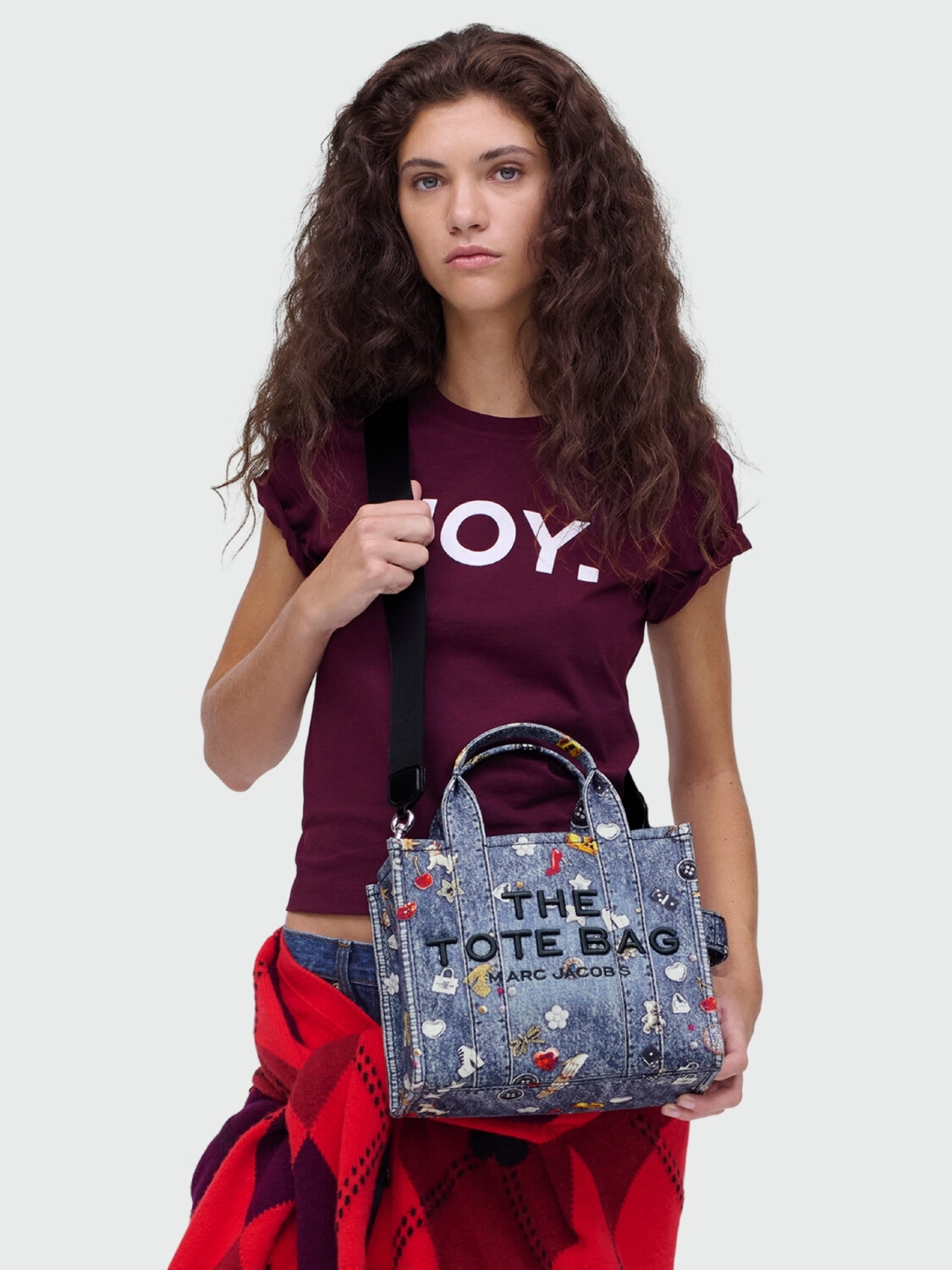 MARC JACOBS - The Trompe L'oile Small Tote Bag Alta Automática