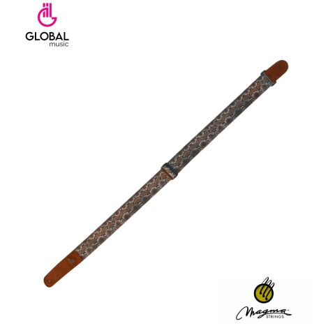 Correa Para Guitarra Magma Poliéster Serpiente c/logo Correa Para Guitarra Magma Poliéster Serpiente c/logo