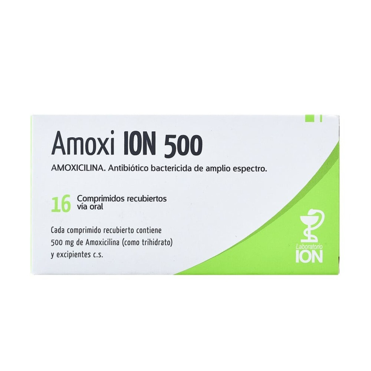 Amoxi Ion 500 Mg 16 Comprimidos 