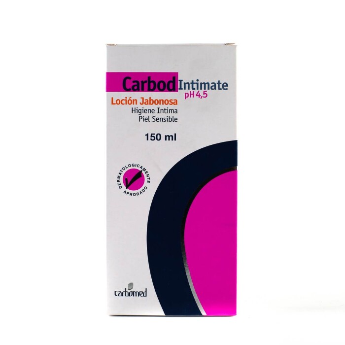 CARBOD INTIMATE LOCION JABONOSA FR. X 15 única