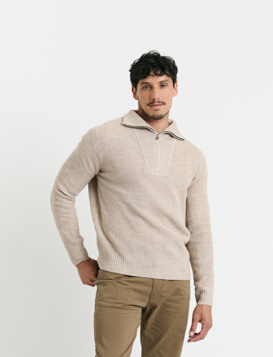REMERA HARRY - Beige 