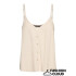 VMMYMILO SINGLET TOP WVN GA OATMEAL