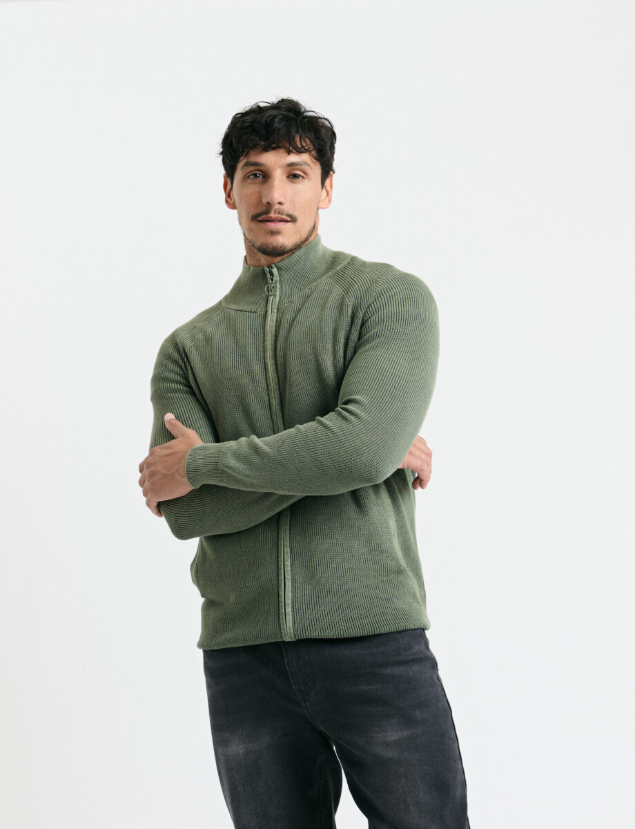 470658 CARDIGAN HARRY Verde